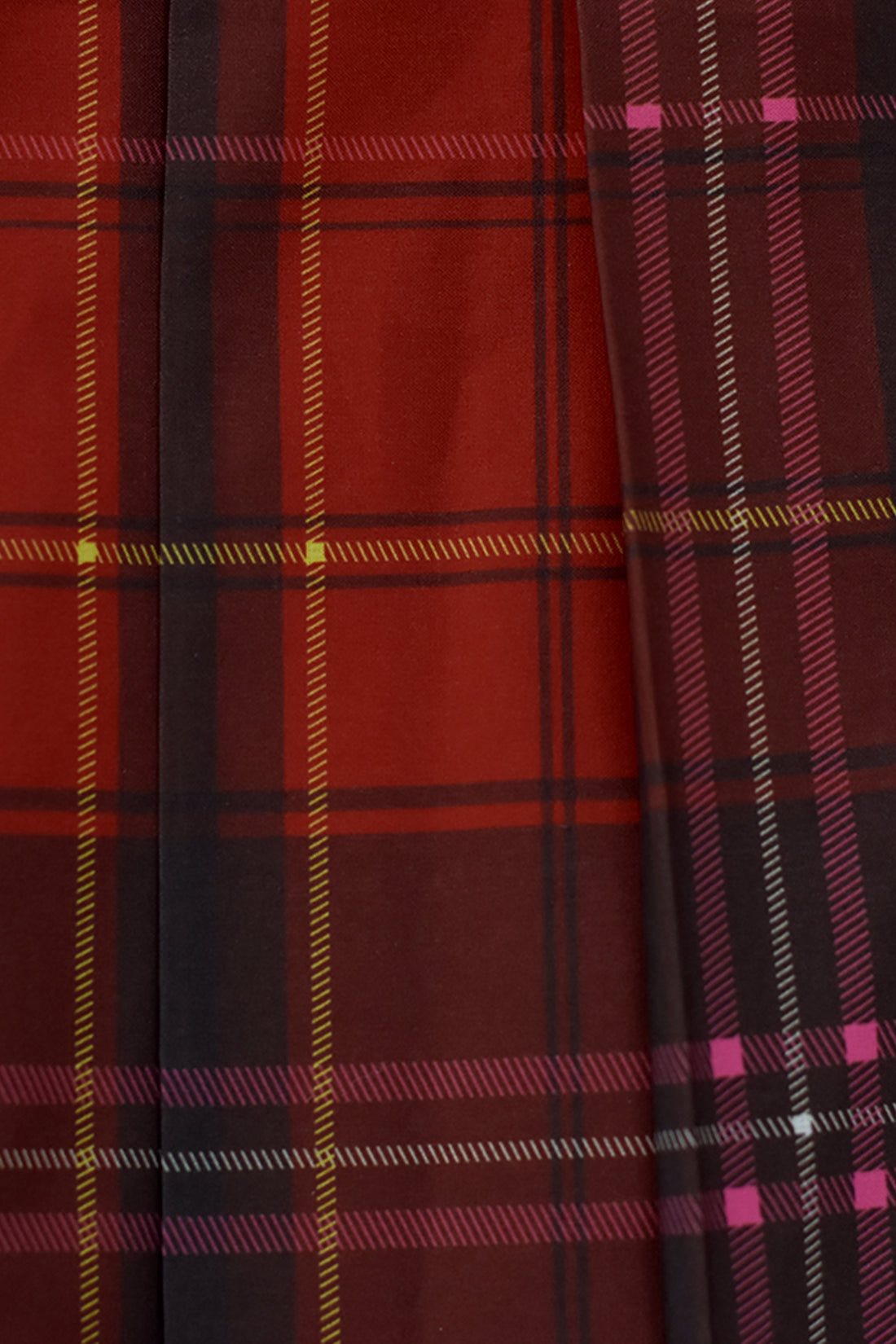 Vintage Red Tartan Sports Skirt