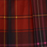 Vintage Red Tartan Sports Skirt