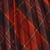 Vintage Red Tartan Sports Skirt