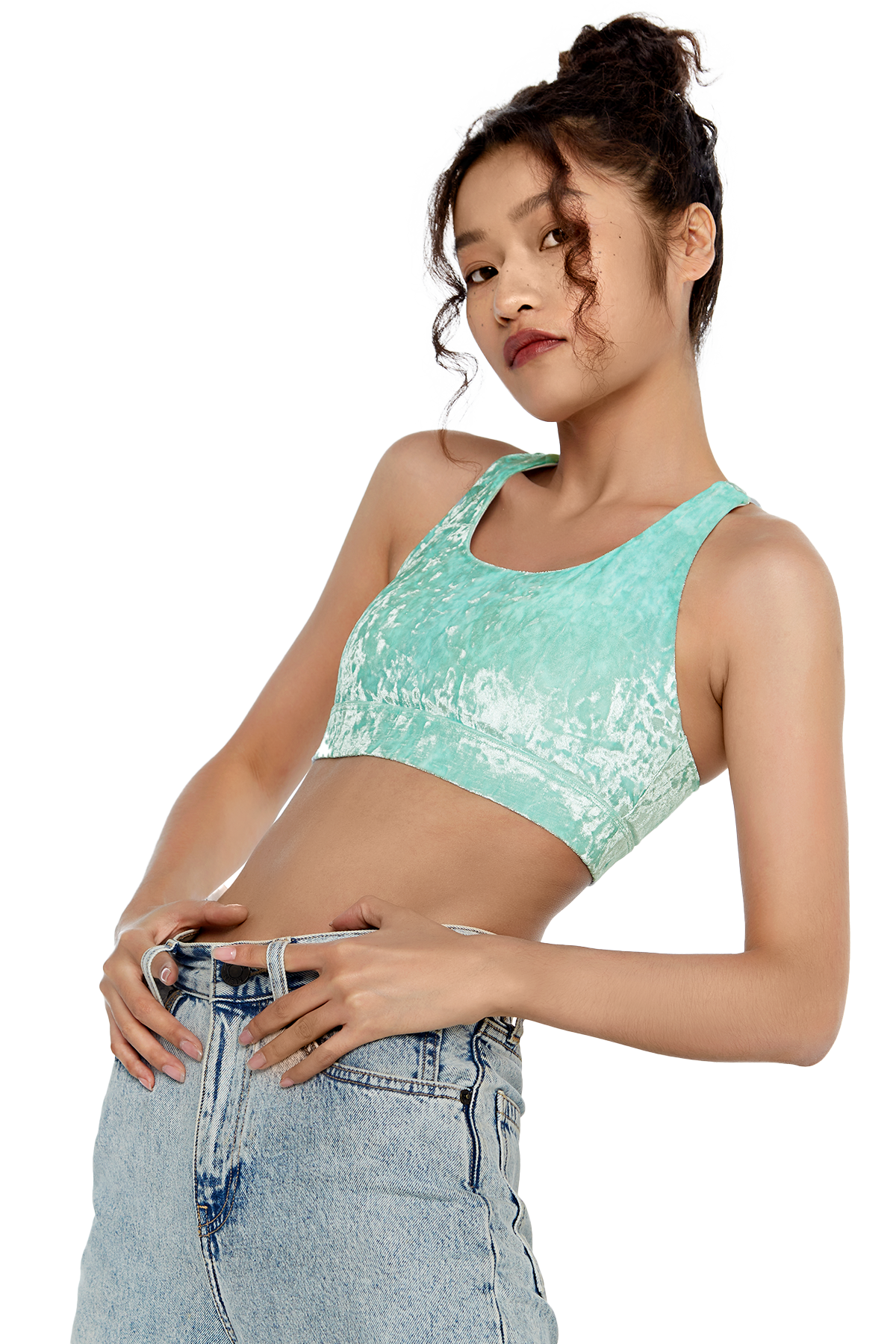 Dreamy Mint Sports bra – Flipped Lab