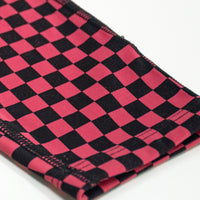 Raspberry Checker Mix Leggings